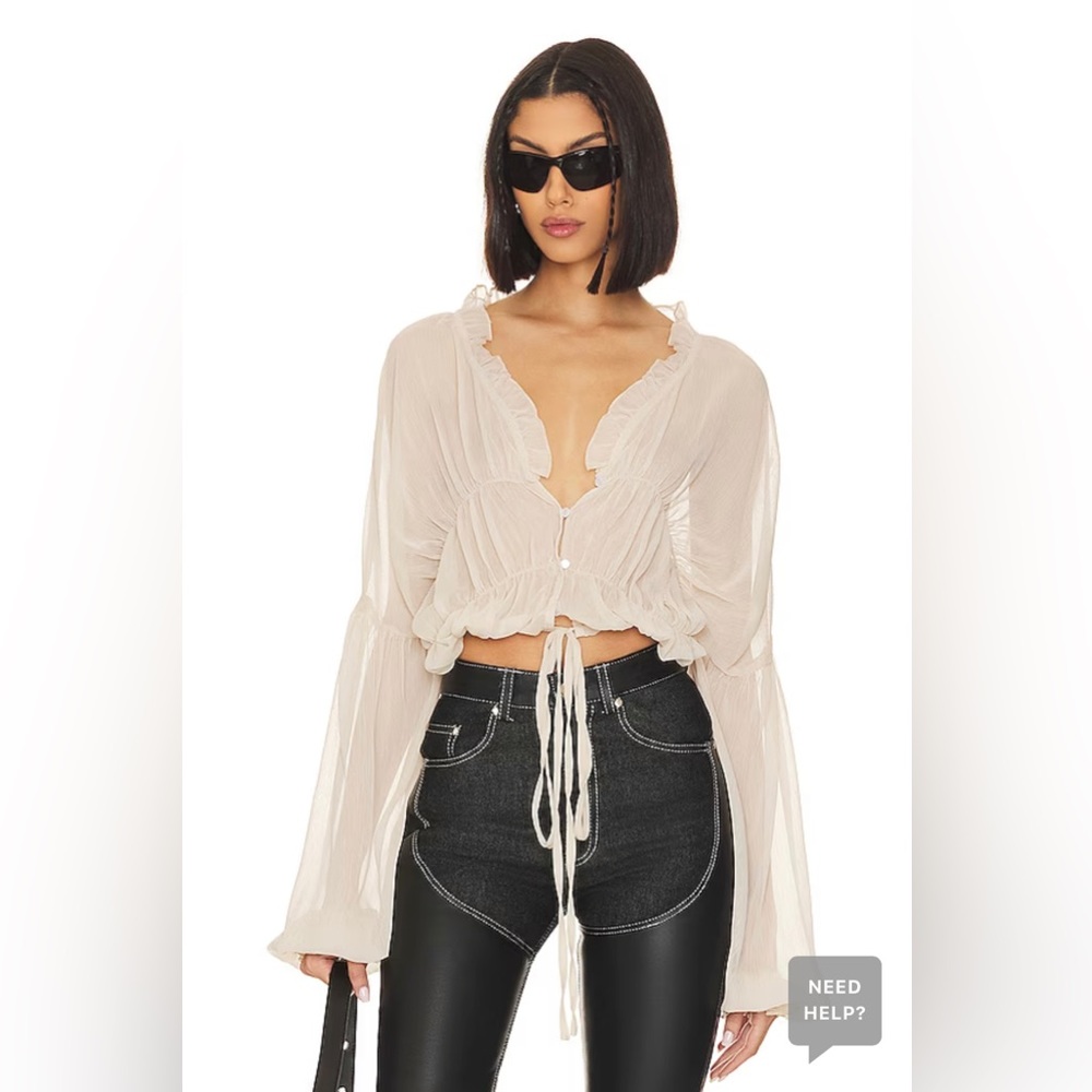 COPY - SNDYS Bali Top in Cream 4